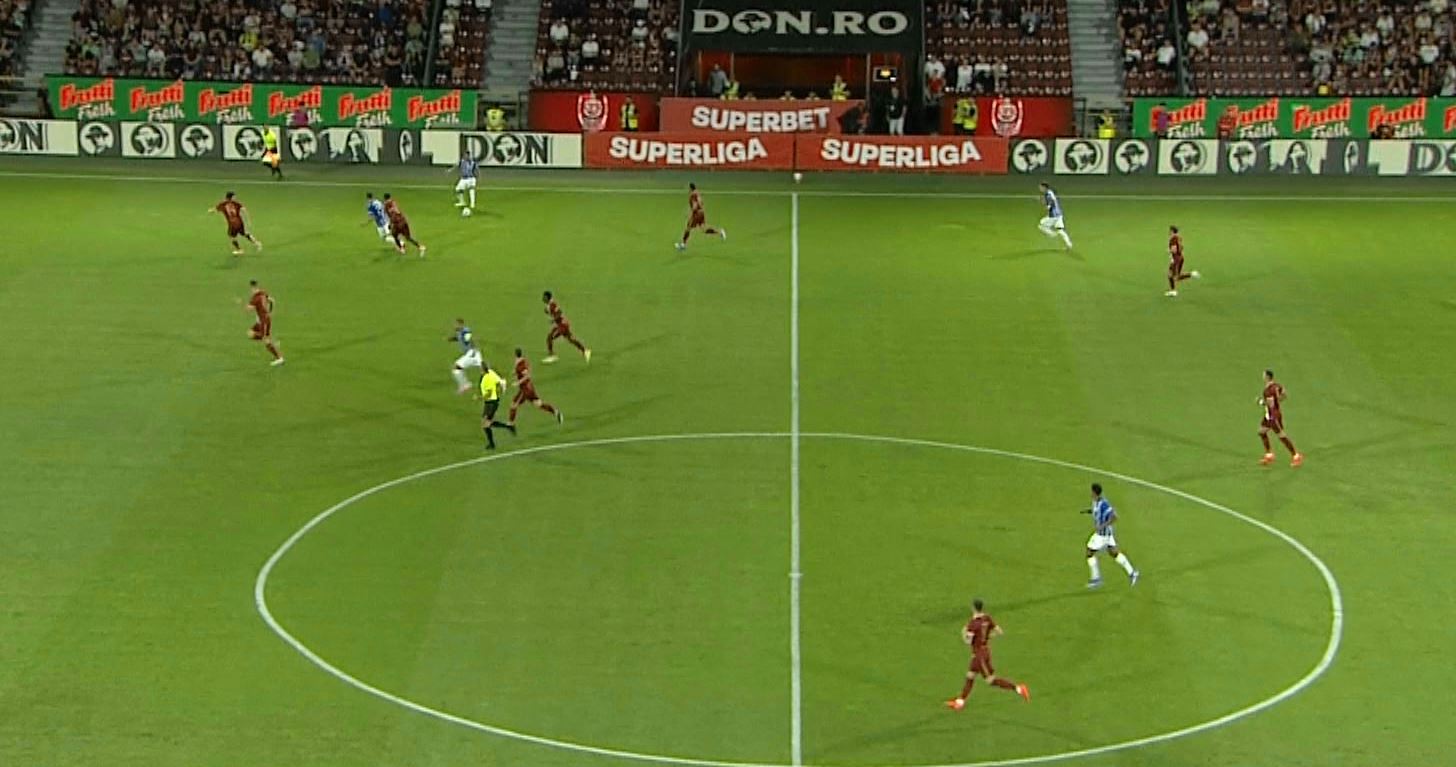 CFR Cluj - Farul 0-0, ACUM, pe Digi Sport 1. Ritm bun de joc în Gruia! Ocazii la ambele porți