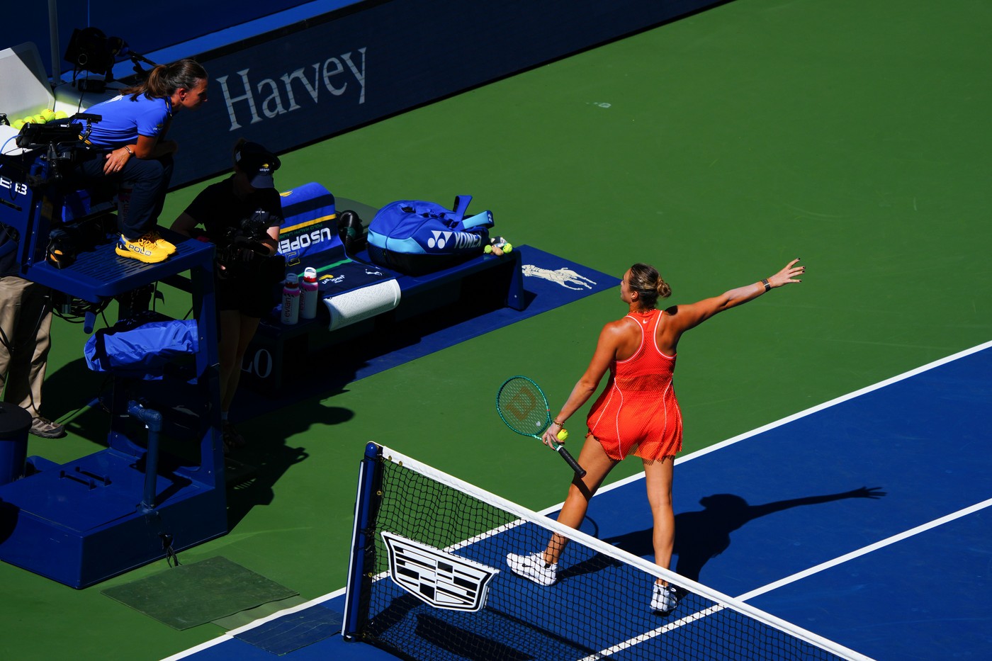Aryna Sabalenka a oprit meciul de la US Open din cauza mirosului și s-a dus la arbitru. Microfoanele au captat totul