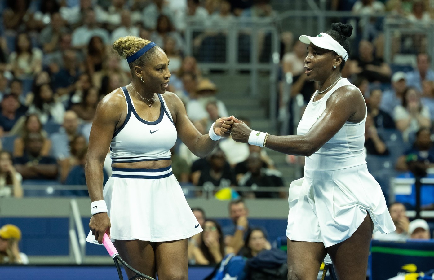Venus și Serena Williams au avut 5-0 în tie-break-ul din decisiv, dar scorul final e total neașteptat