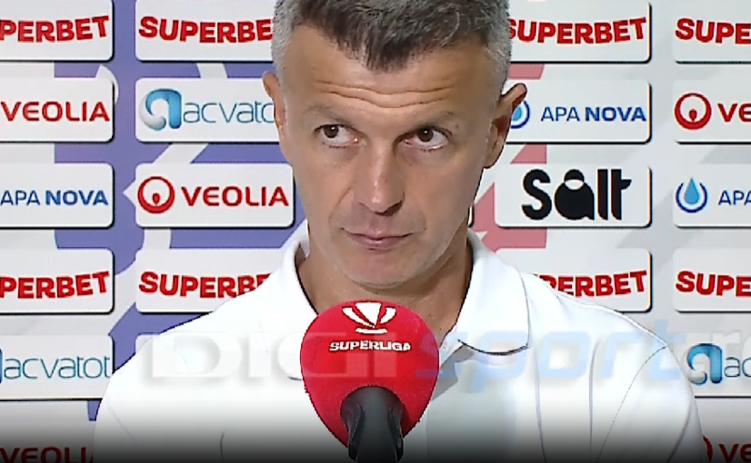 Reacția lui Ovidiu Burcă, după Botoșani - Sepsi 5-0! A vorbit până și de vânt: "A bătut foarte tare"