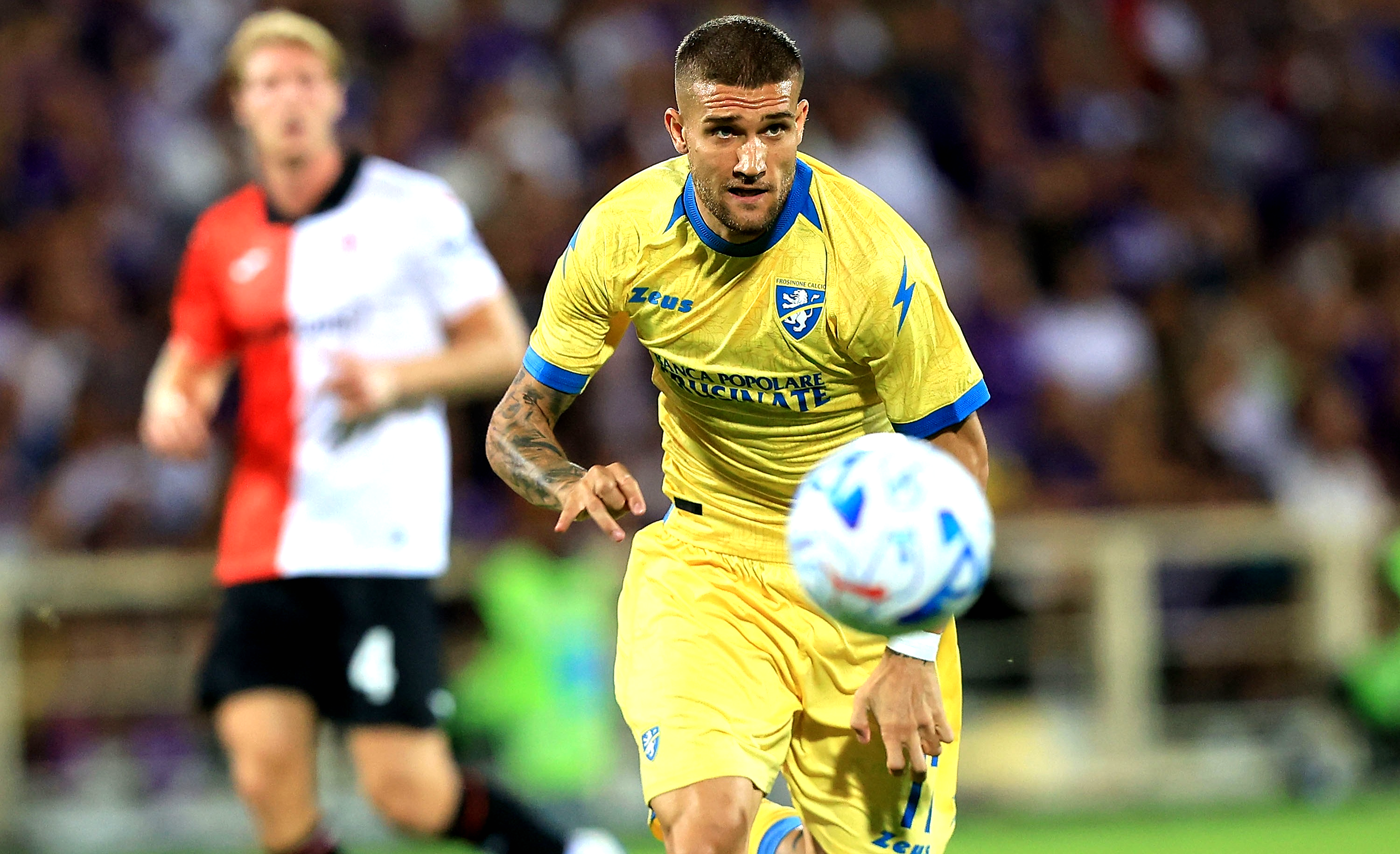 Daniel Bîrligea, 20 de minute în Frosinone - Venezia 3-2! Nota vârfului împrumutat de la FCSB