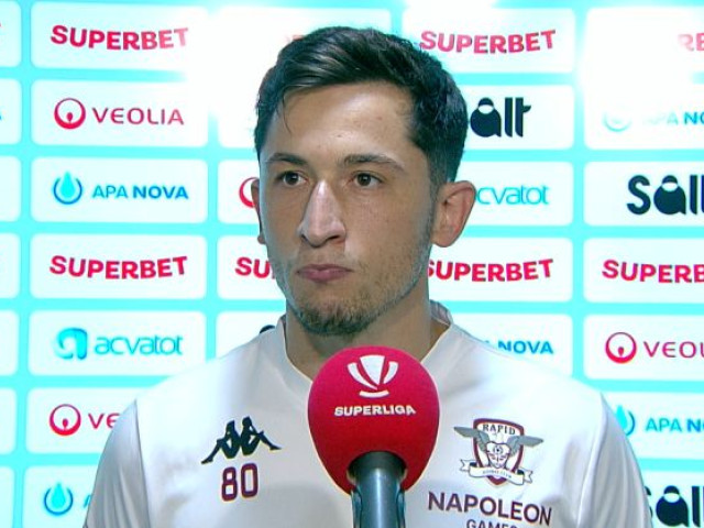 Olimpiu Moruțan a surprins pe toată lumea, după Oțelul - Rapid 0-1: ”O să aibă viață grea”