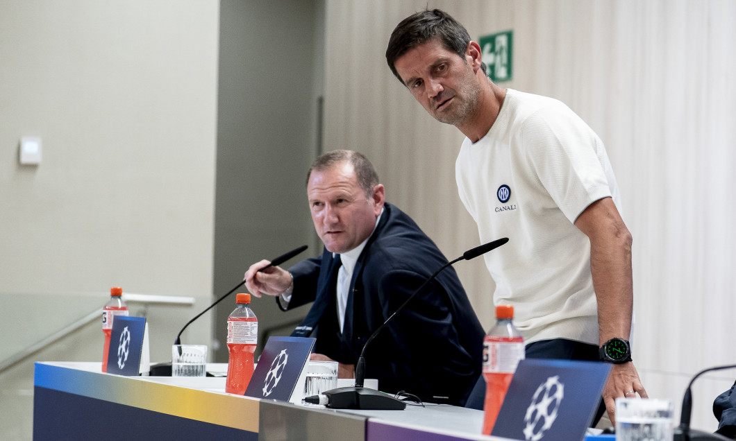 Inter Milan Press Conference - UEFA Champions League