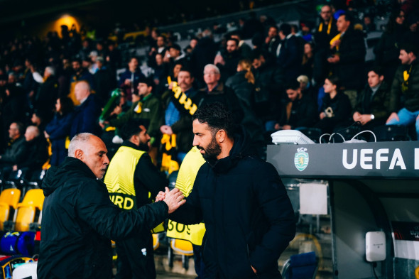 Bern, Switzerland, February 16th 2024: during the UEFA Europa League footall match between BSC Young Boys and Sporting C