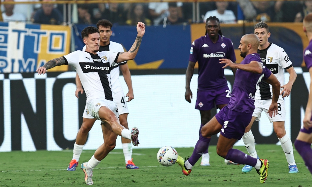Soccer : Serie A 2024 2025 : Parma 1-1 Fiorentina