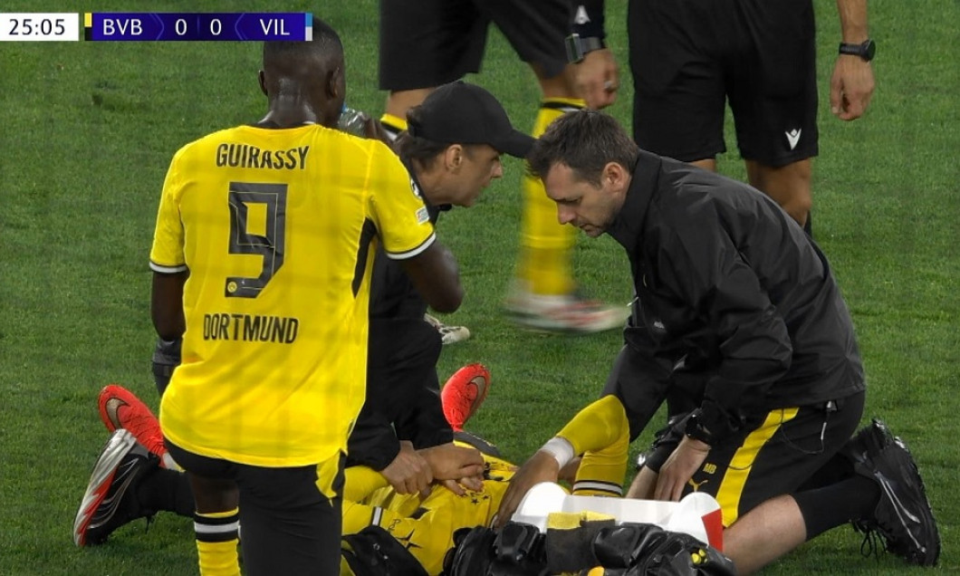 accidentare borussia dortmund
