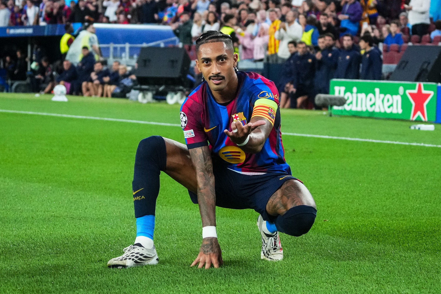 Absent din Top 30 la Balonul de Aur, Raphinha a spus-o direct, după ce a marcat o ”dublă” în UCL