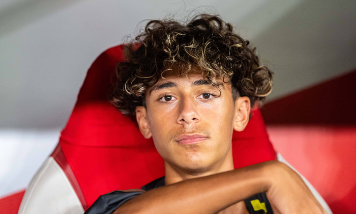 Mezian Soares Mesloub portrait during UEFA Champions league match, SK Slavia Praha - RC Lens , 10 september 2026, Fortun