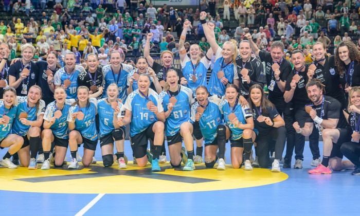 HANDBAL FEMININ:BREST BRETAGNE HANDBALL-CSM BUCURESTI, FINALA MICA EHF LIGA CAMPIONILOR (07.06.2026)