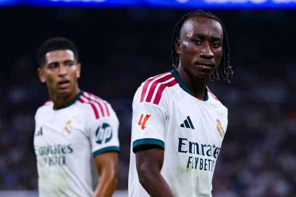 September 12, 2026, Estadio Santiago Bernabeu, Madrid, Spain: Yan Diomande of Real Madrid during La Liga EA Sports match between Real Madrid and Rayo Vallecano at Estadio Santiago Bernabeu on September 12, 2026 in Madrid, Spain.