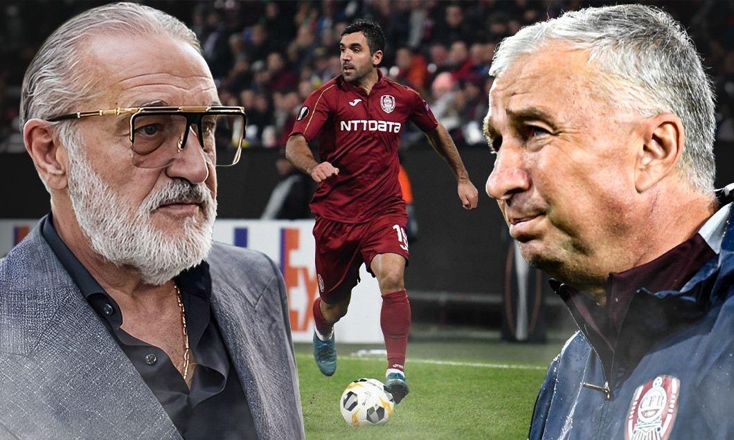 Colaj Gigi Becali si Dan Petrescu
