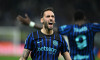 Milan, Italy. 05th Apr, 2026. Hakan Çalhanoglu of Fc Inter celebrating after a goal during the Italian Serie A football match between Inter FC Internazionale and AS Roma on 5 of Avril 2026 at Giuseppe Meazza San Siro Siro stadium in Milan, Italy. Photo Ti