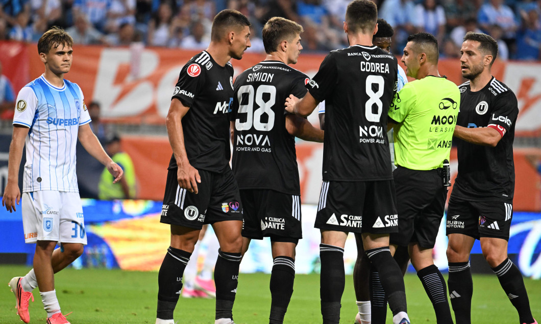 FOTBAL:UNIVERSITATEA CRAIOVA-UNIVERSITATEA CLUJ, SUPERCUPA ROMANIEI (12.07.2026)