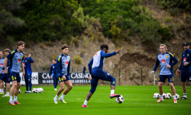 Football, FIFA World Cup Qualifier, Sweden, Training, Marbella, Spain - 13 Nov 2025
