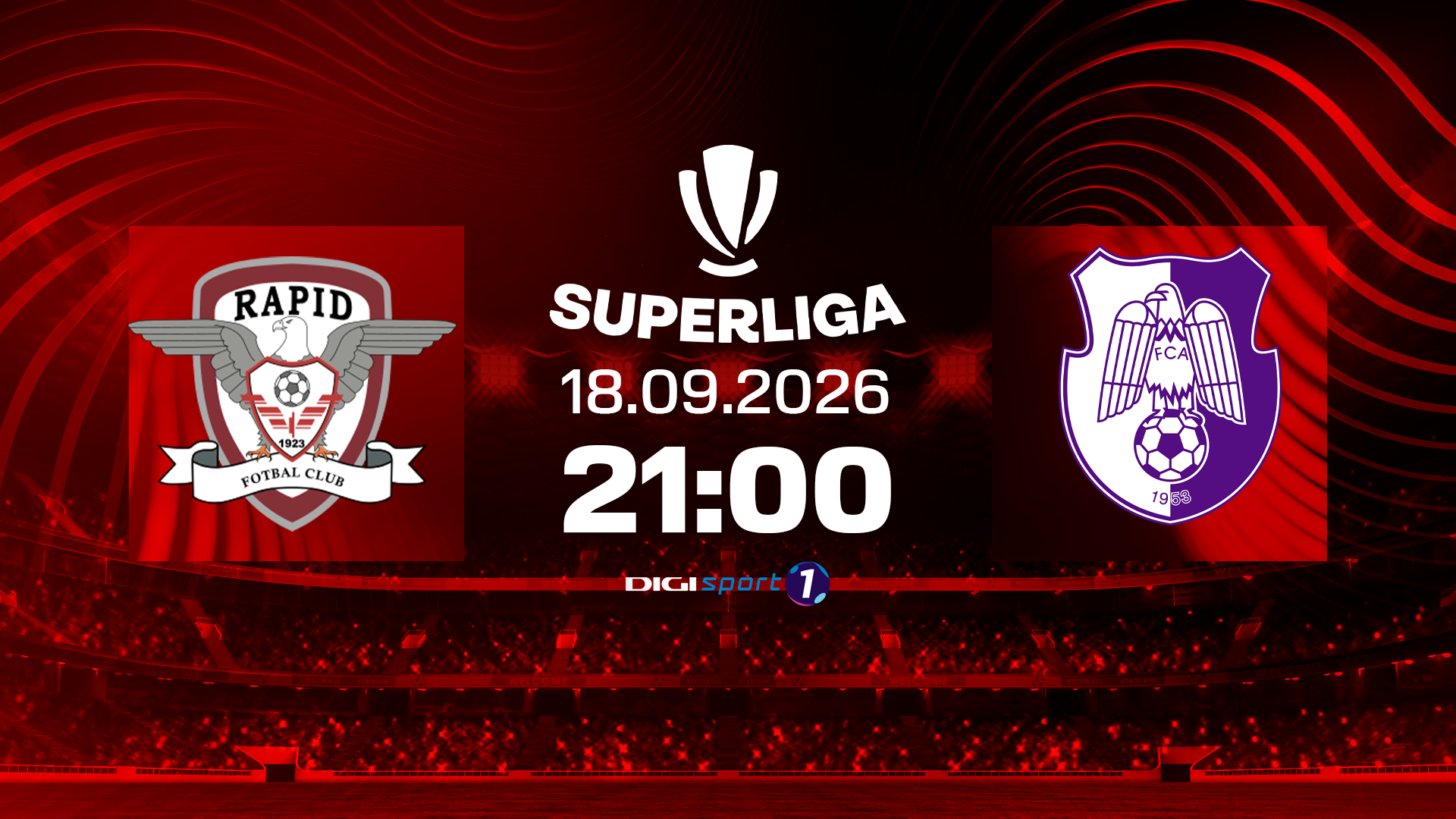 Rapid - FC Argeș, LIVE VIDEO, vineri, 21:00, Digi Sport 1. Cu o victorie, giuleștenii urcă pe primul loc în SuperLiga