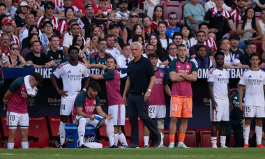 Spanish League Football Match Between Club Atletico De Madrid And Real Madrid CF At Riyadh Air Metropolitano In Madrid, On September 20, 2026.
