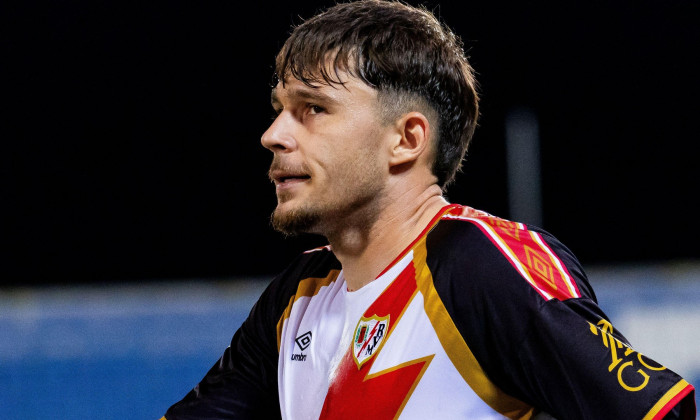 September 15, 2026, Estadio Butarque, Leganes, Madrid, Spain: Andrei Ratiu of Rayo Vallecano during La Liga EA Sports match between Rayo Vallecano and Espanyol at Estadio Butarque on September 15, 2026 in Leganes, Madrid, Spain.