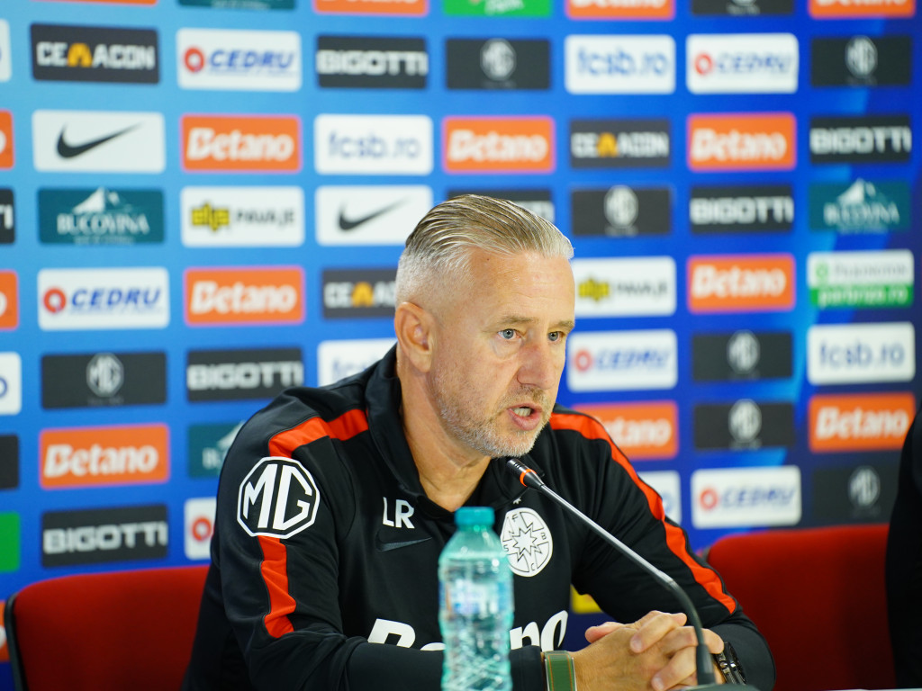 Laurențiu Reghecampf încă nu poate sta pe bancă la FCSB! Reacția antrenorului: ”Este vorba despre o Comisie”