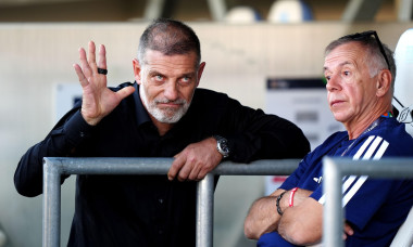 Croatia’s manager Slaven Bilic (left) ahead of the UEFA Nations League, league phase, group A3 match at the Stadion HNK Rijeka, Prague. Picture date: Saturday October 3, 2026.