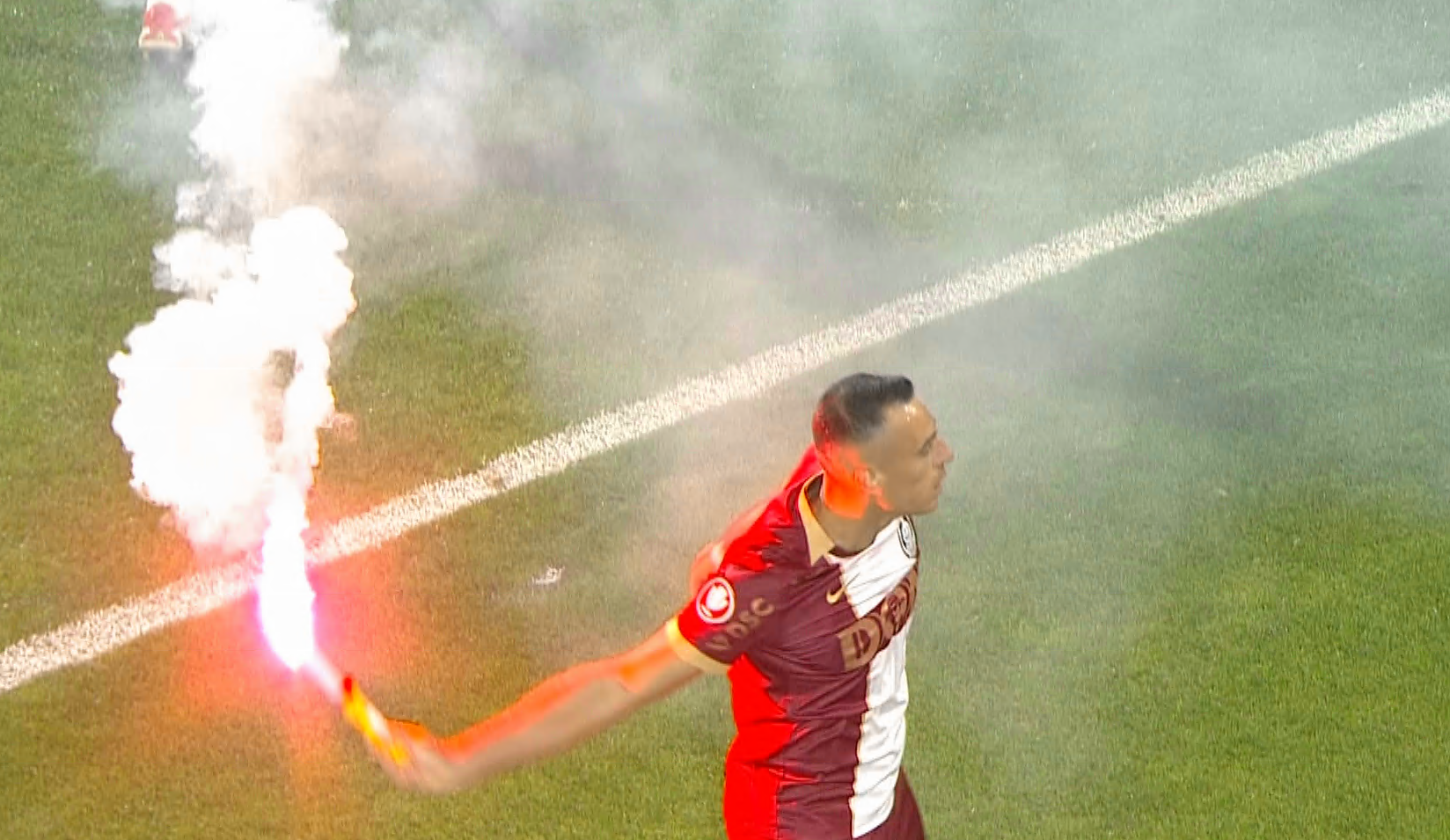 Neașteptat! Ce a făcut Drazic, după ce a marcat pentru CFR în derby-ul cu ”U” Cluj: meciul s-a întrerupt apoi