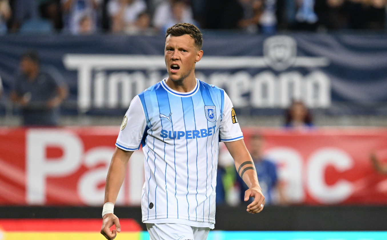 Filipe Coelho a dezvăluit ce se întâmplă cu Adrian Rus! Stoperul nu a mai jucat din vară pentru Craiova
