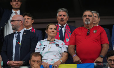 Cristiano Ronaldo's mother is Maria Dolores dos Santos Aveiro during the FIFA World Cup 2026 Round Of 32 match between Portugal and Croatia at Toronto Stadium. on July 2, 2026 in Toronto, Canada. (Photo by Leonardo Ramirez/ Eyepix Group) (Photo by Leonard