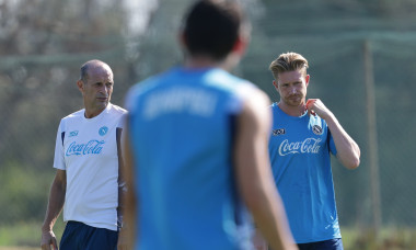Italy: UEFA Champions League, Napoli Train Ahead of Arsenal Clash
