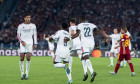 Rome, Italy. 14th Oct, 2026. Endrick of Real Madrid CF scores third goal during the AS Roma v Real Madrid C.F. - UEFA Champions League 2026/27 League Phase MD2 at Stadio Olimpico on October 14, 2026 in Rome, Italy Credit: Giuseppe Maffia/Alamy Live News
