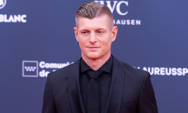 German Footballer, Toni Kroos attends the 'Laureus World Sports Awards 2026' Photocall at Cibeles Palace .