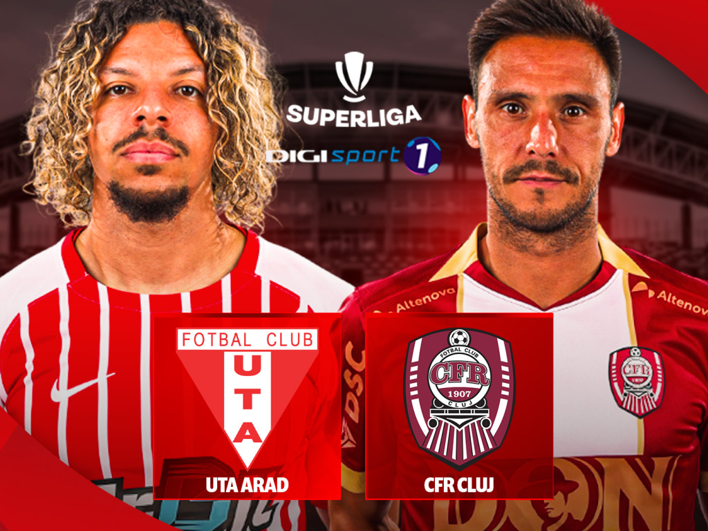 UTA - CFR 0-0, ACUM, pe Digi Sport 1. Șumudică se întoarce pe stadionul care i-a stricat debutul!