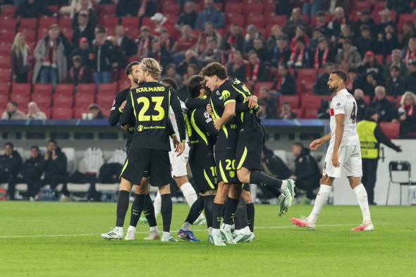 Fussball UEFA Champions League, VfB Stuttgart - Atletico Madrid