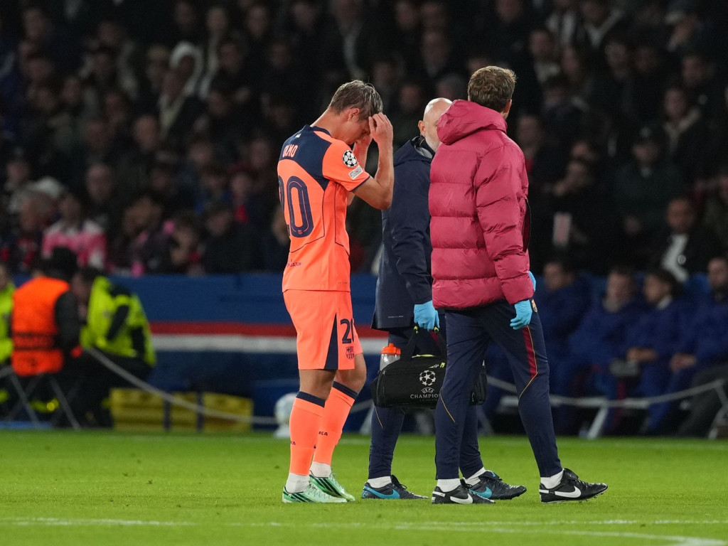 Lovitura a fost confirmată! Barcelona a anunțat cât va lipsi Dani Olmo, după accidentarea din meciul cu PSG
