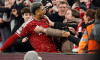Liverpool, UK. 20th Oct, 2026. Ronald Araujo of Liverpool celebrates scoring their second goal (2-2) during the Liverpool vs Villarreal UEFA Champions League match at Anfield, Liverpool. Picture credit should read: Cody Froggatt/Sportimage Credit: Sportim