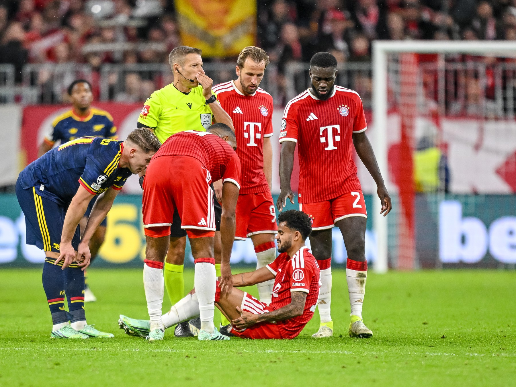 Ce lovitură pentru Bayern! Starul de 70.000.000 de euro s-a accidentat cu Arsenal și e OUT