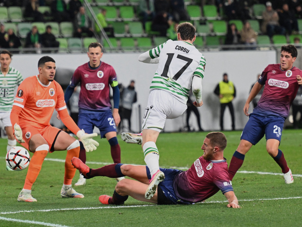 Ungurii, de neoprit în Europa League! Au câștigat cu 4-1: nota lui Marius Corbu