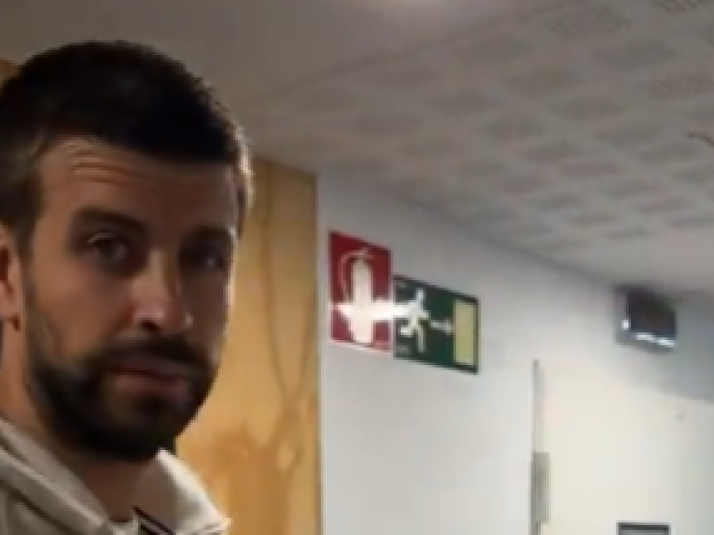Ironie! Pique nu s-a putut abține și a postat video-ul, înainte de Barcelona - Real Madrid