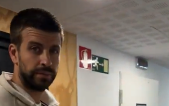Ironie! Pique nu s-a putut abține și a postat video-ul, înainte de Barcelona - Real Madrid