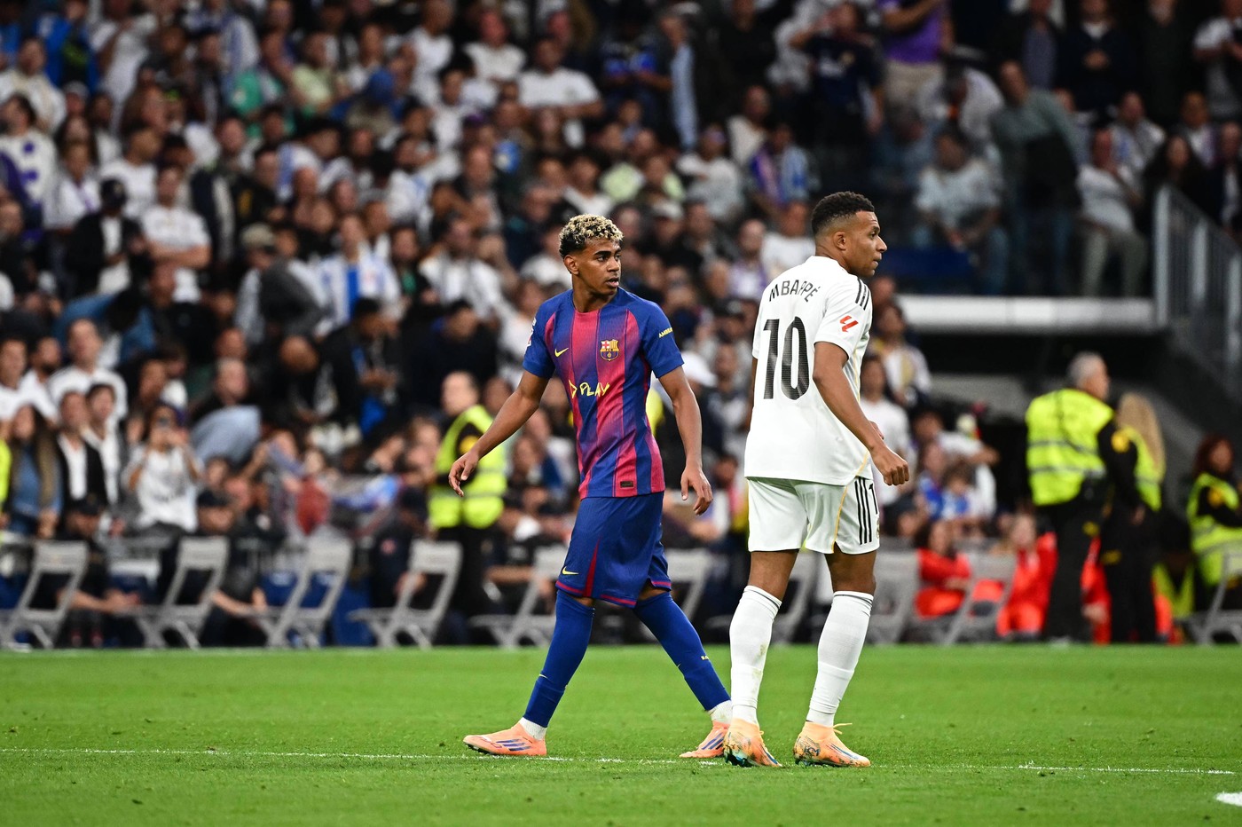 Lamine Yamal vs Kylian Mbappe! Ce arată statistica înainte de Barcelona - Real Madrid