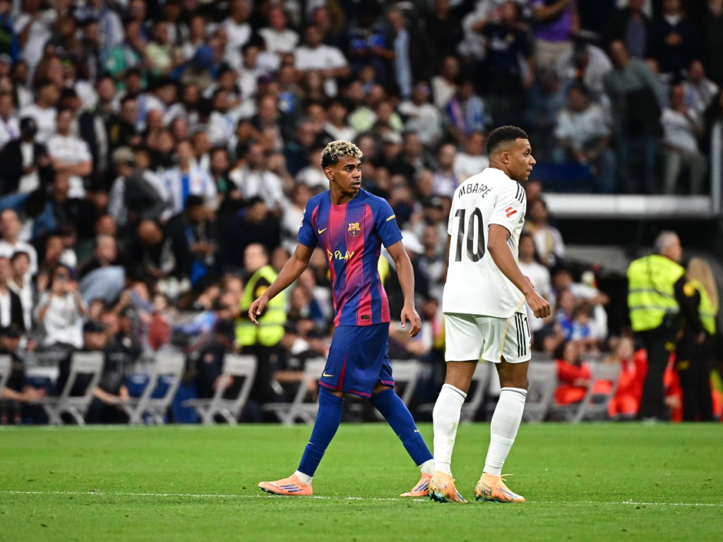 Lamine Yamal vs Kylian Mbappe! Ce arată statistica înainte de Barcelona - Real Madrid