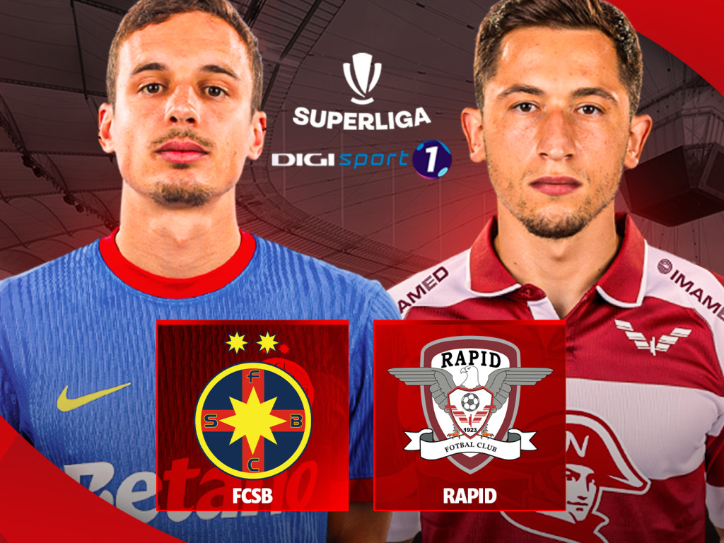 FCSB - Rapid, sâmbătă, LIVE VIDEO, 21:00, pe Digi Sport 1. Derby-ul etapei cu numărul 13: echipele probabile