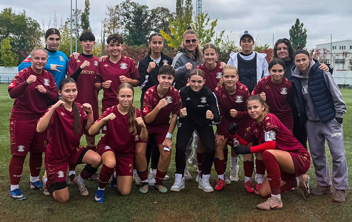 Imagine Stire Scor uluitor în Dinamo - Rapid, la fotbal feminin! S-au marcat 26 de goluri | 2review.ro