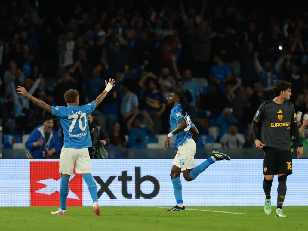 Ce gol în Serie A! Zambo Anguissa a deschis scorul în Napoli - AS Roma din ”foarfecă”