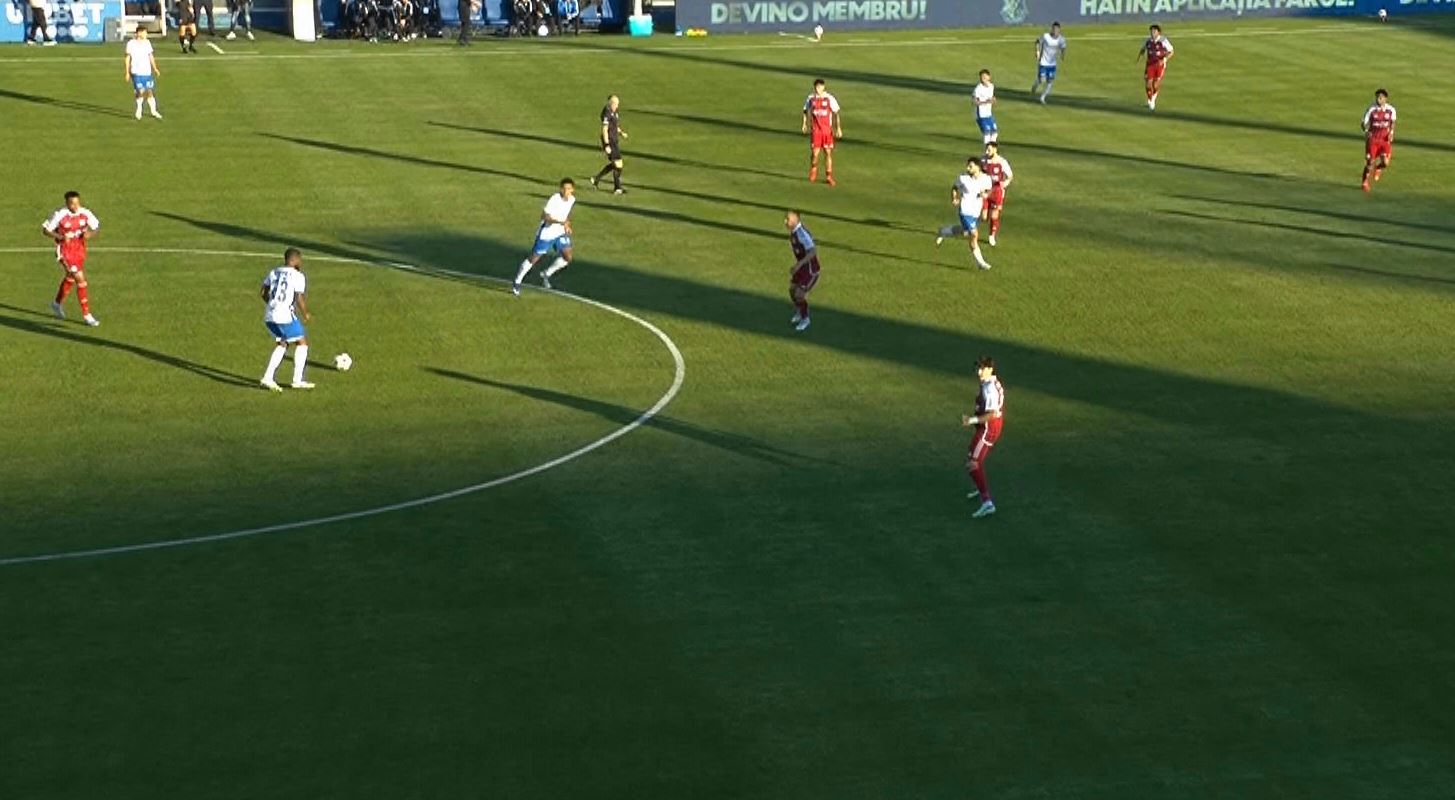 Imagine Stire Farul - Oțelul 1-0, ACUM, pe DGS 1. GOOOL! Ahlinvi a deschis scorul la Ovidiu! | 2review.ro