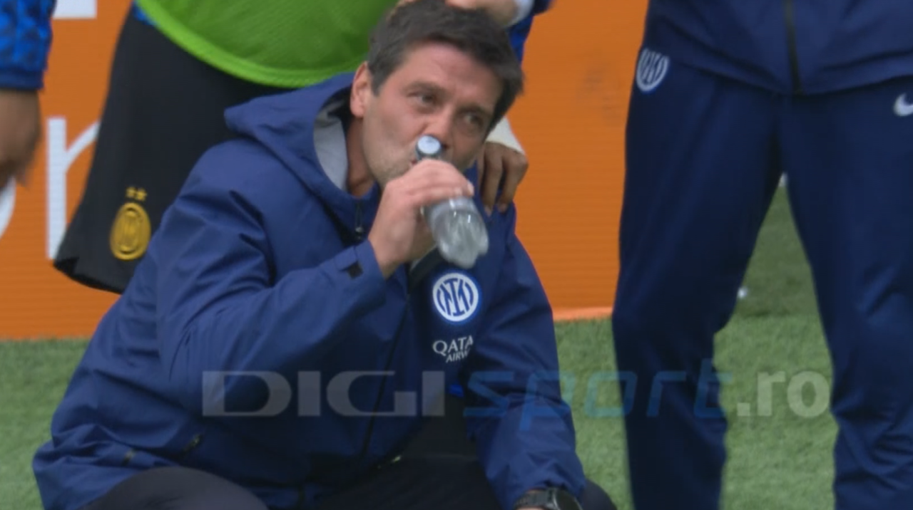 Imagine Stire Cristi Chivu, ”blocat” pe margine după golul decisiv din Inter - Fiorentina! | 2review.ro