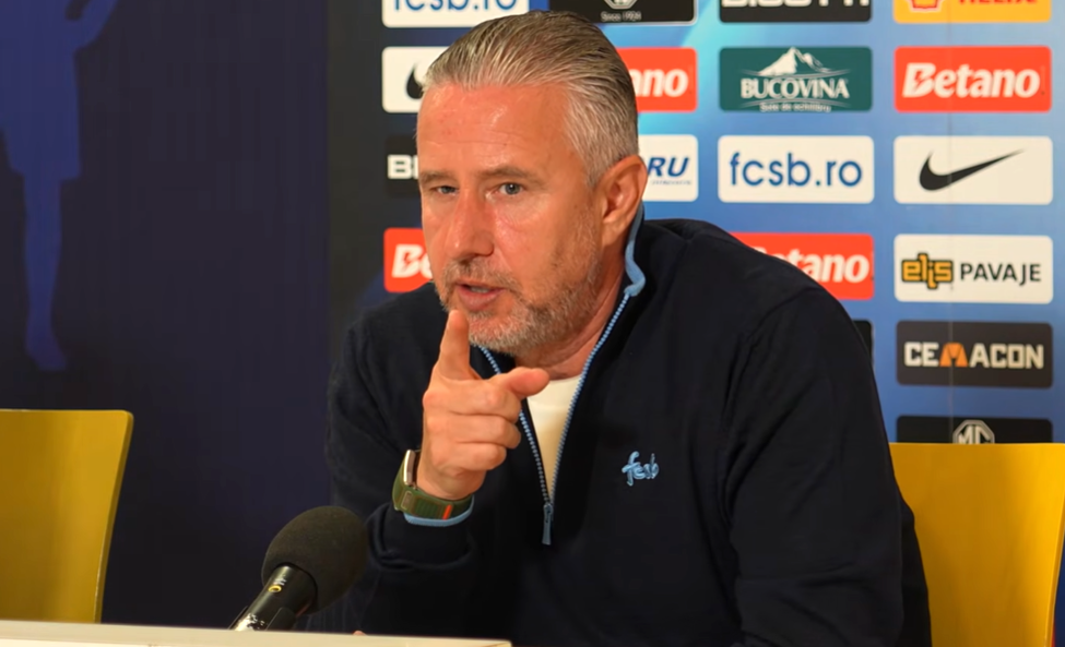Imagine Stire Reghecampf a răbufnit la conferință, după FCSB - Rapid 4-1: Îmi aduc aminte de tine! Ai grijă | 2review.ro