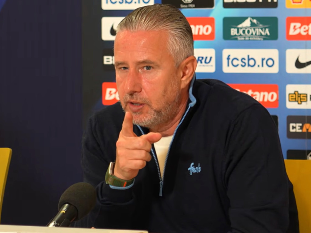 Reghecampf a răbufnit la conferință, după FCSB - Rapid 4-1: "Îmi aduc aminte de tine! Ai grijă"