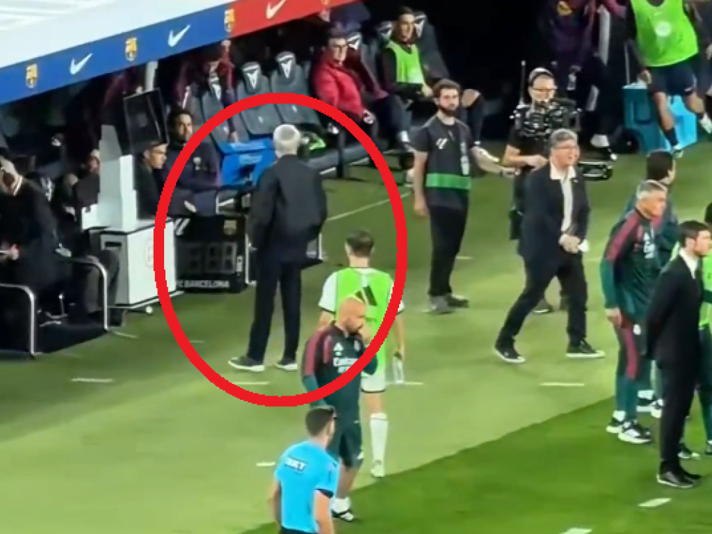 Nu s-a văzut la TV: Mourinho s-a dus la banca Barcelonei, fix înainte de final! Gestul face înconjurul lumii