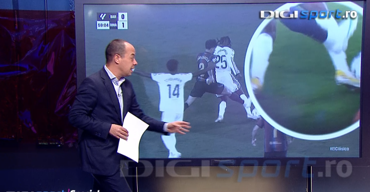 Jose Mourinho a cerut roșu direct în Barcelona - Real Madrid! Marius Avram a dat verdictul
