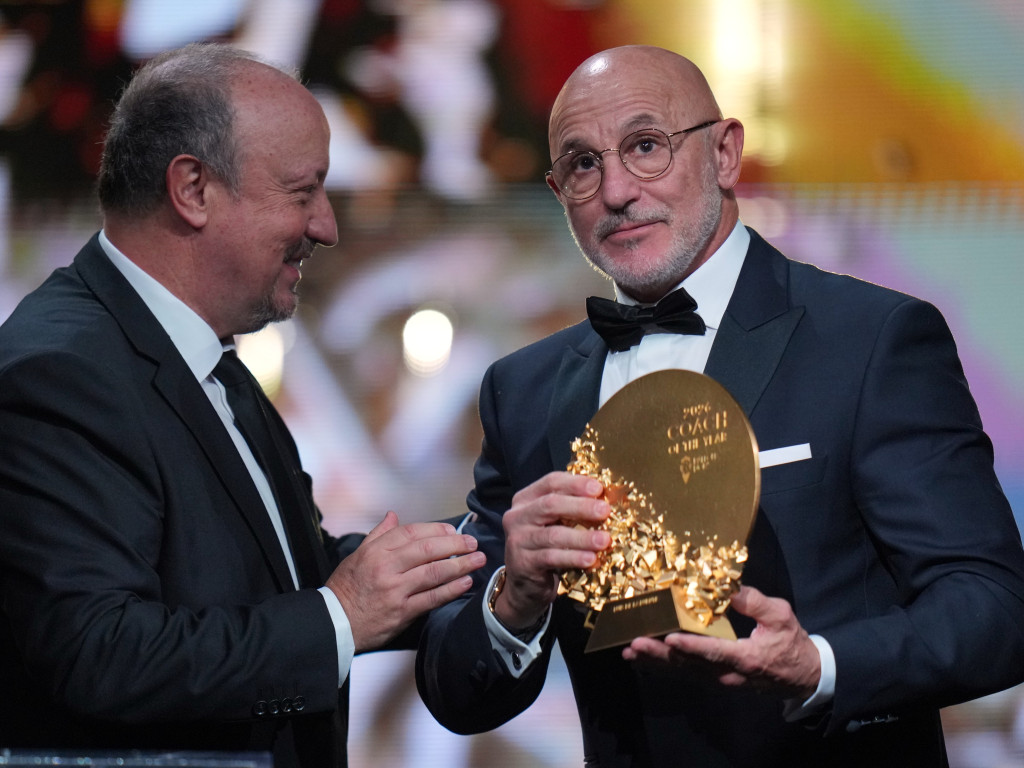 Luis de la Fuente a fost desemnat ”Antrenorul anului” la Gala Balonului de Aur 2026