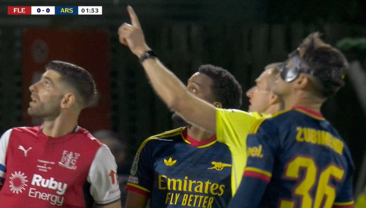Imagine Stire În alertă! O dronă a întrerupt meciul lui Arsenal din Cupa Ligii Angliei | 2review.ro